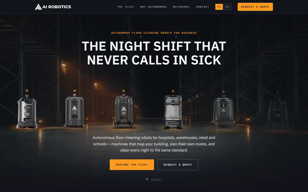 AI Robotics — home page